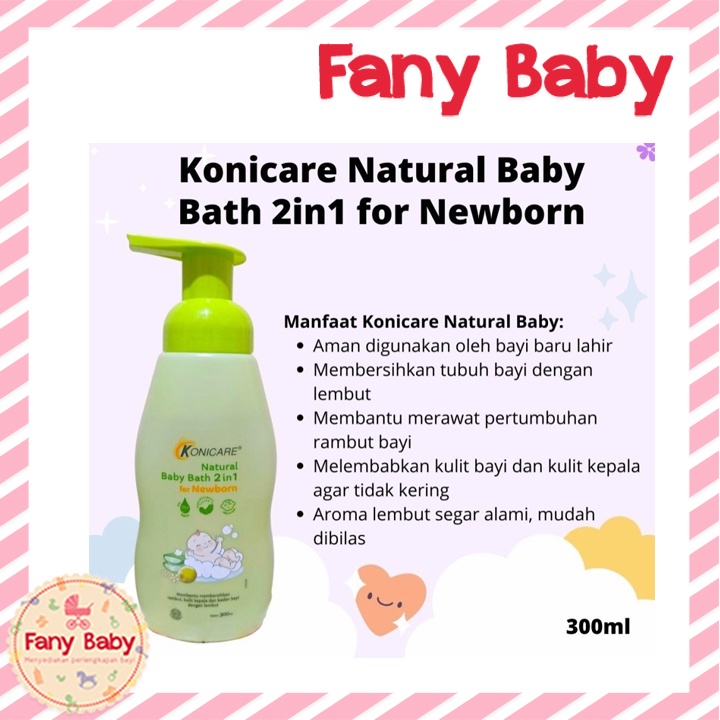 KONICARE BABY BATH 2IN1 NEW BORN 300ML