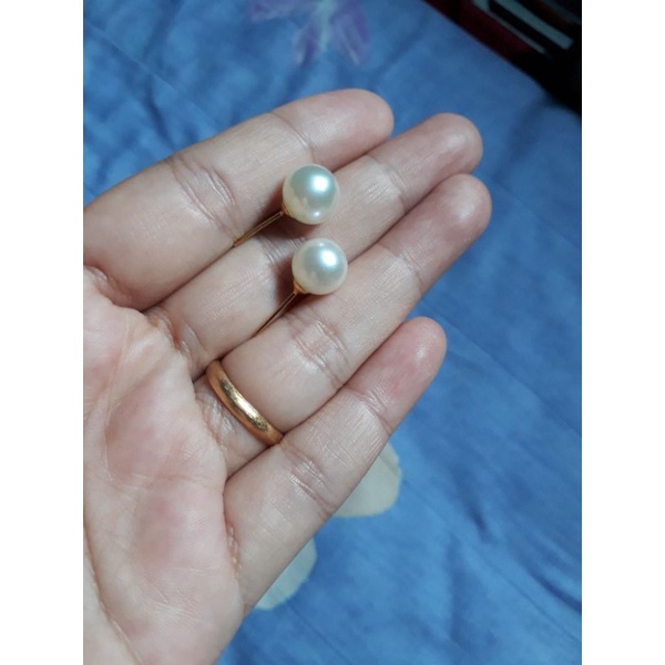 giwang emas mutiara laut 02