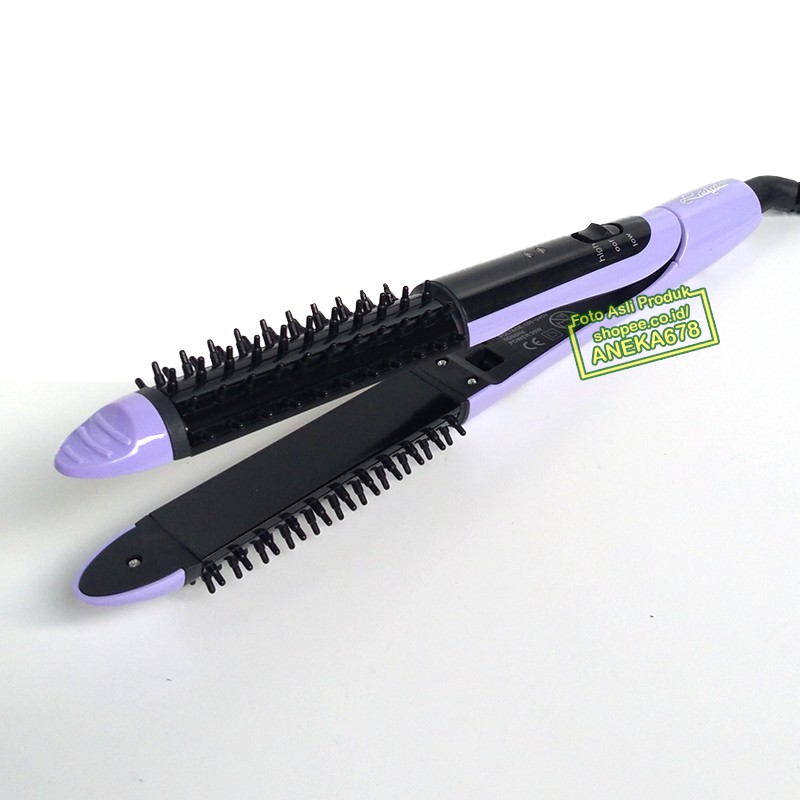 LADYSTAR LS 078 CATOKAN BLOW ALAT CATOK RAMBUT LURUS 2in1 2 In 1 KERITING WAVE SISIR