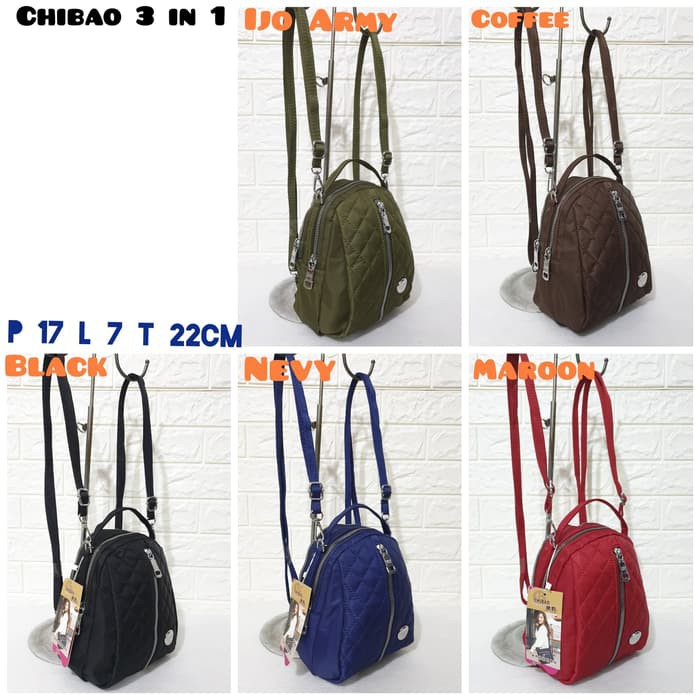  Tas  Ransel Casual Wanita