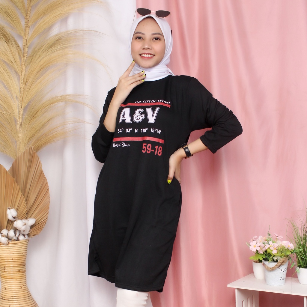 [12.12] RX FASHION  - TUNIK A&amp;V WANITA