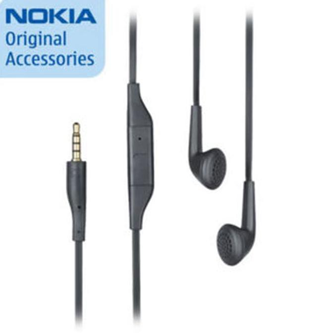 Original NOKIA Headset WH207 ( E63,E71,E72,Lumia,asha,dll) premium