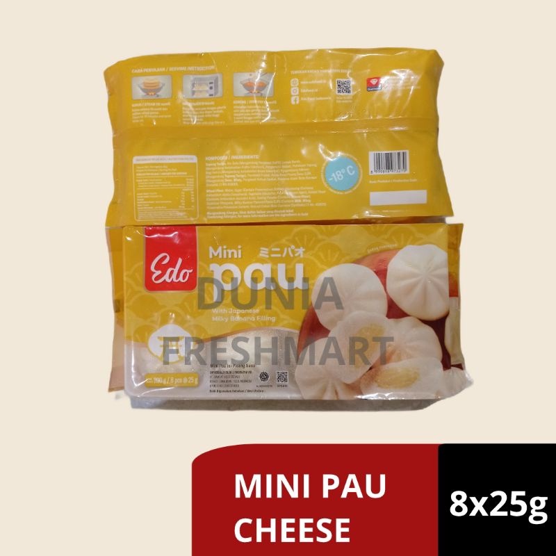 

Ay00! EDO MINI PAU EDITION (BANANA/SALTED CARAMEL/CHEESE) 200GRAM ISI 8PCS MINI PAO
