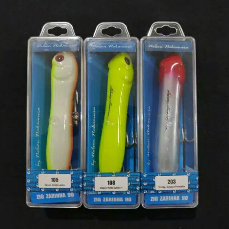 Lure Casting Nelson Nakamura Zig Zarinha 90