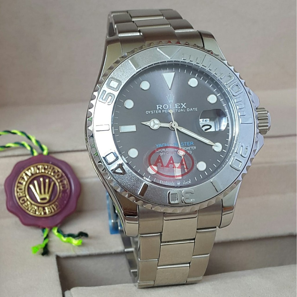 JAM TANGAN PRIA ROLEX YACHT-MASTER I AUTOMATIC STAINLESS