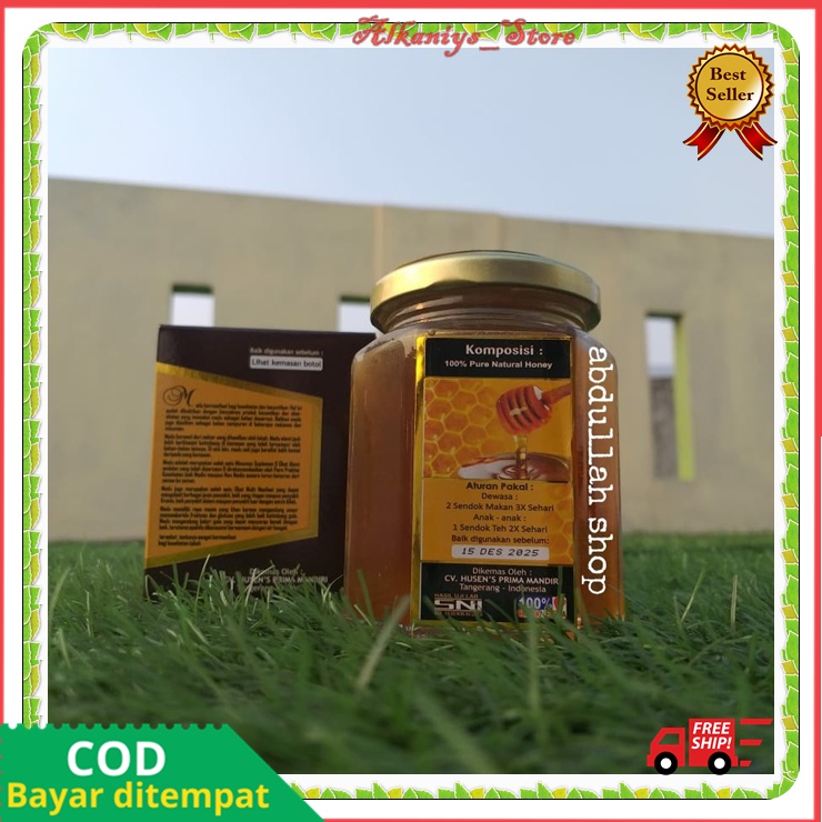 

Madu Manis Murni Asli 100% Original Alami Madu Manis Super I MADU PRIMA RATU 225 GR Lebah Plus Sashet