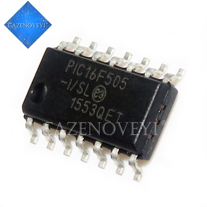 5pcs Ic Pic16F505-I / Sl Pic16F505 Sop-14