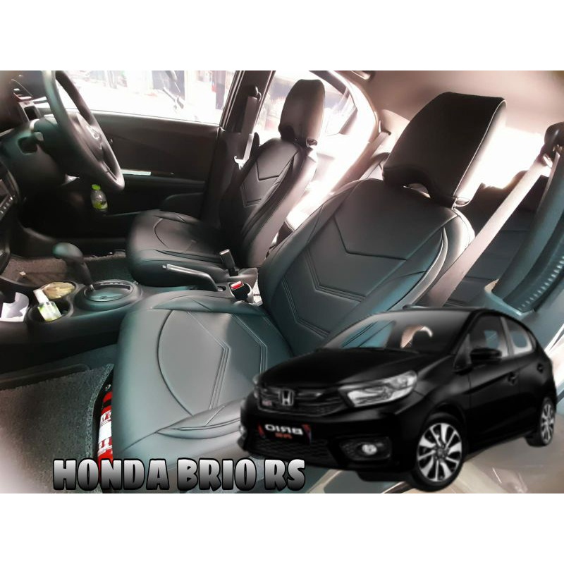 sarung jok/cover jok mobil honda brio satya atau rs 2014- 2024