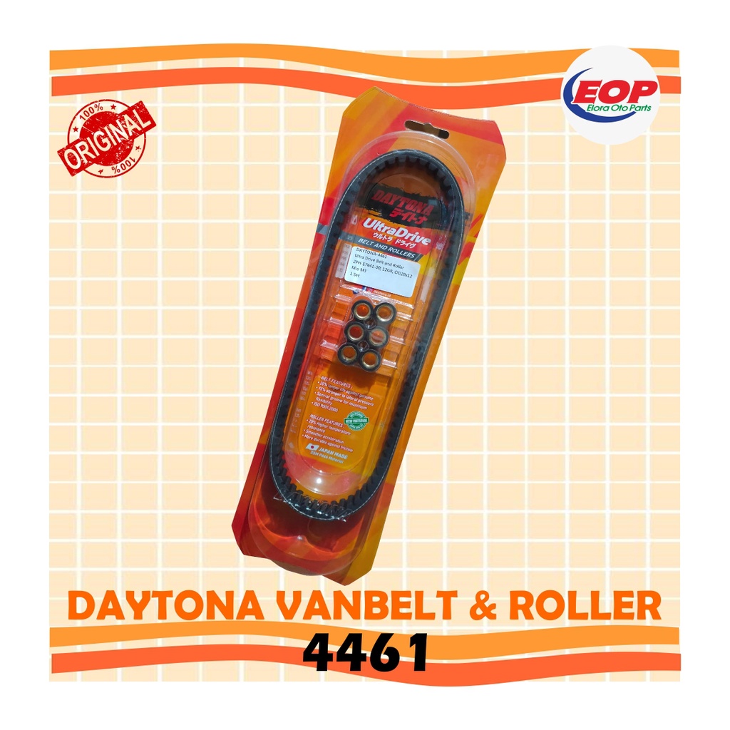 Daytona Vanbelt+Roller Mio M3, Soul GT , Xride 4461 Original