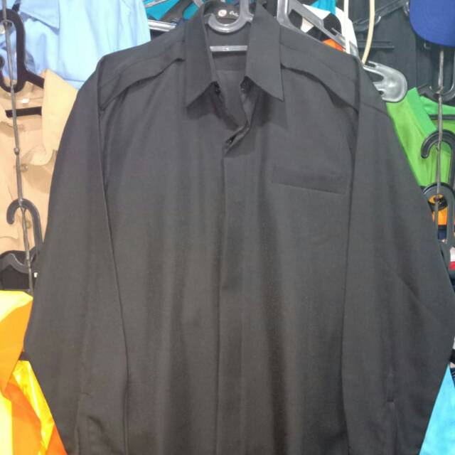 SAFARI SETELAN LENGAN PANJANG HITAM