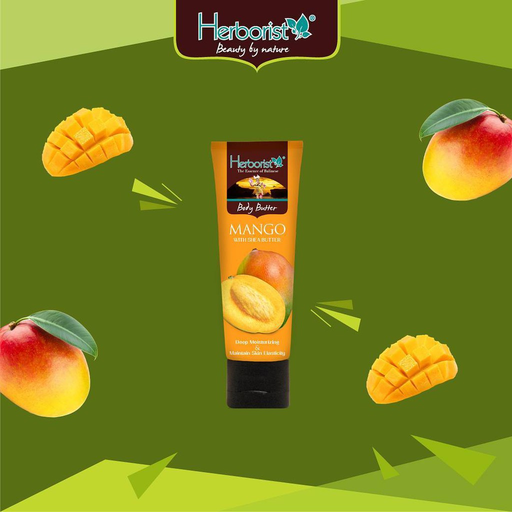 (BOSS) Herborist Body Butter 80 gr Kemasan Tube