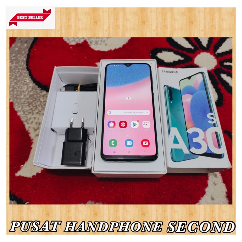 Samsung A30S 4/64 GB Second Murah (Resmi & Bergaransi)