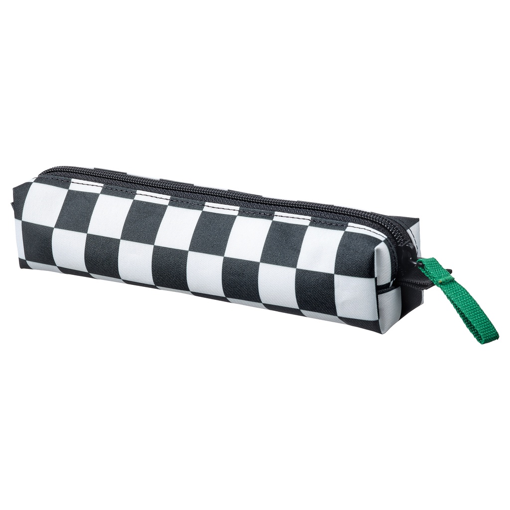

Kotak Pensil Hitam Putih Zipper Pencil Case Tempat Alat Tulis Sekolah Motif Catur Pulpen Ballpoint Spidol Craft Aksesoris