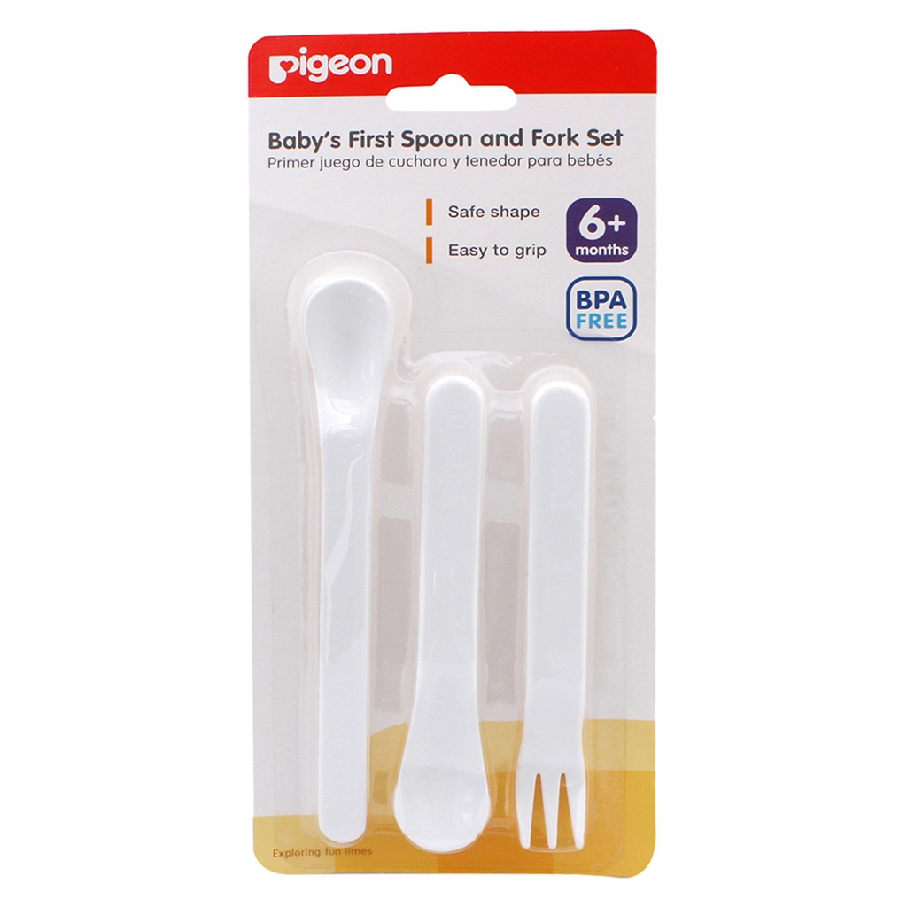 Pigeon First Spoon and Fork  Sendok Bayi