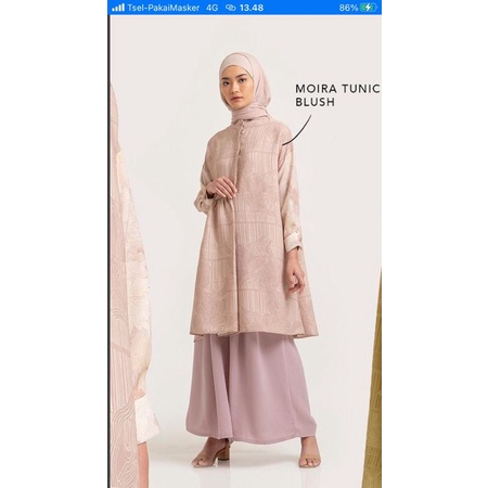New Moira tunic blush size L/XL brand kamiidea - kamibhanavi