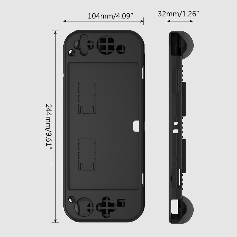 Case Cover Grip Bahan Silikon Dengan Switch Oled Controllers