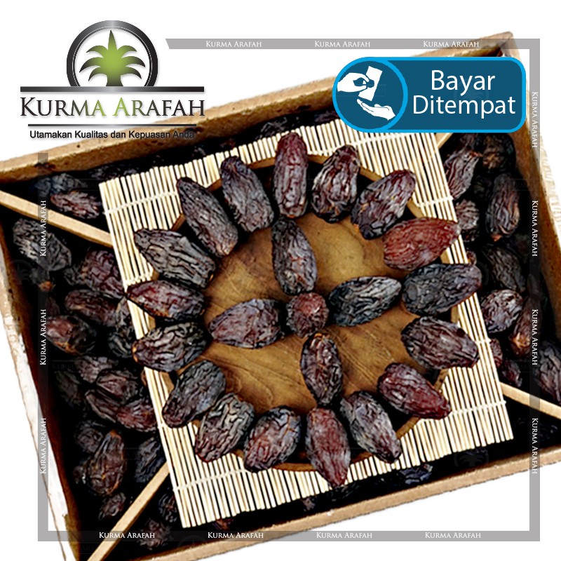 Kurma Medjool 250 gr. raja kurma. Kurma Jumbo Besar Oleh oleh haji