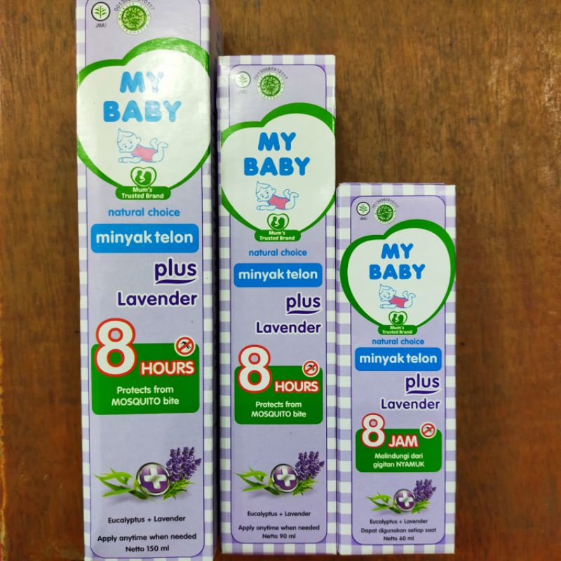 my baby minyak telon plus lavender