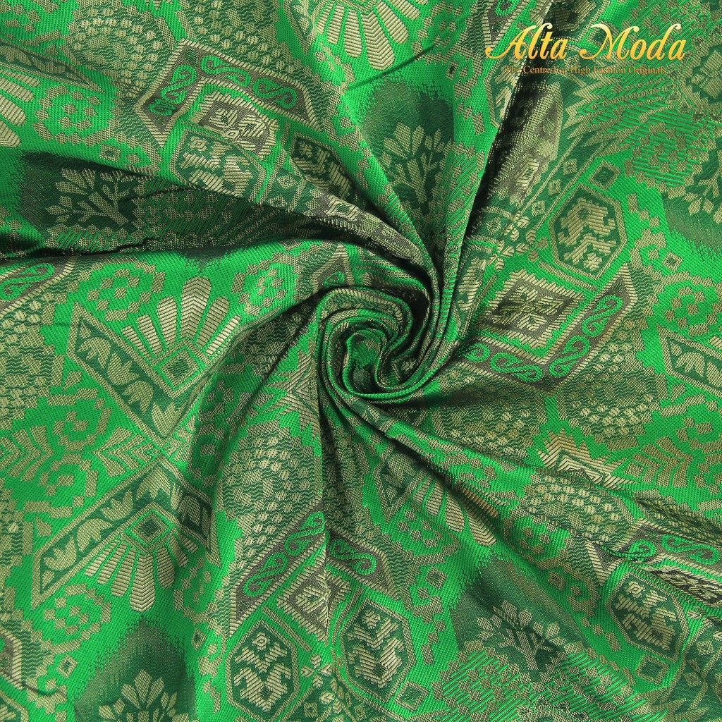 

Alta Moda Songket Motif Palembang Snow Pattern Hijau (1M)