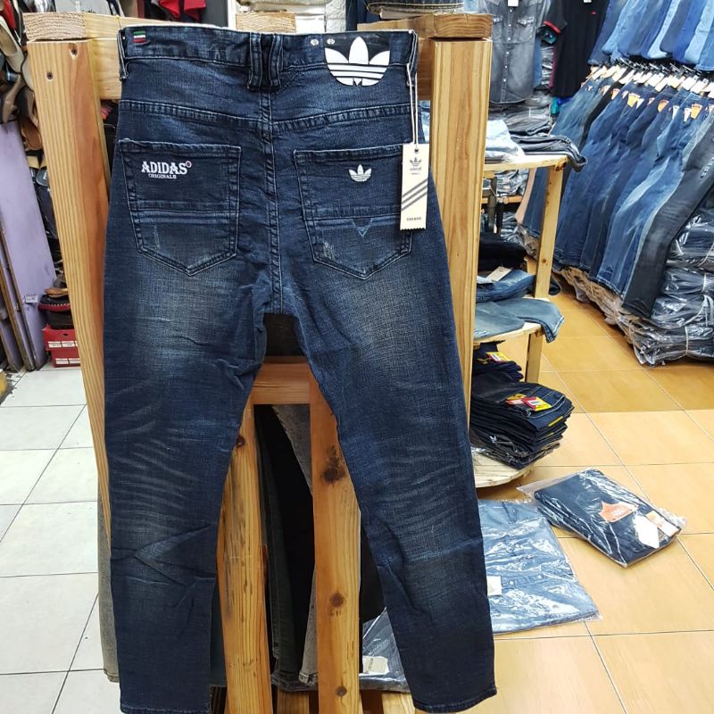celana jeans panjang Adidas import original - celana panjang jeans Adidas import