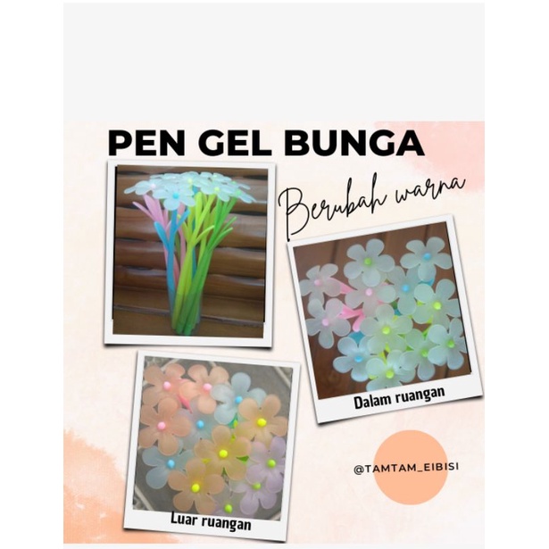

PEN GEL BUNGA