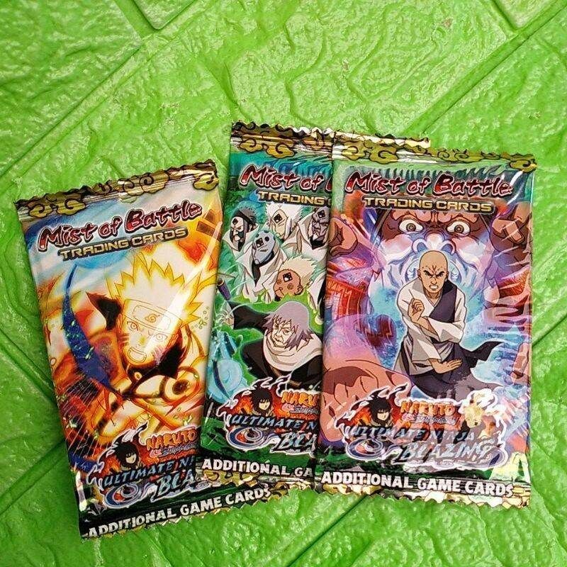 5 Sashet Mainan Kartu Naruto Gunting Batu Kertas