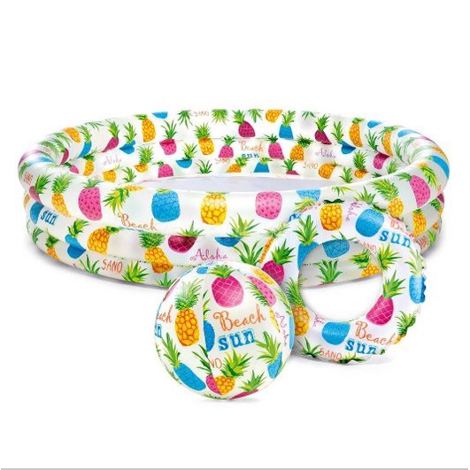 Kolam Renang / INTEX Fishbowl Pool Set ( bola + pelampung ) 59469