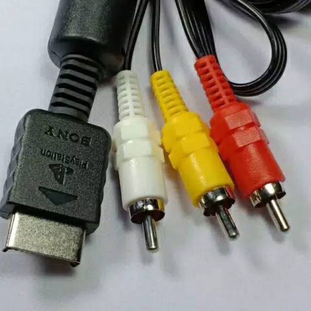 KABEL AV PS2 PS3 KABEL RCA SEMI ORI