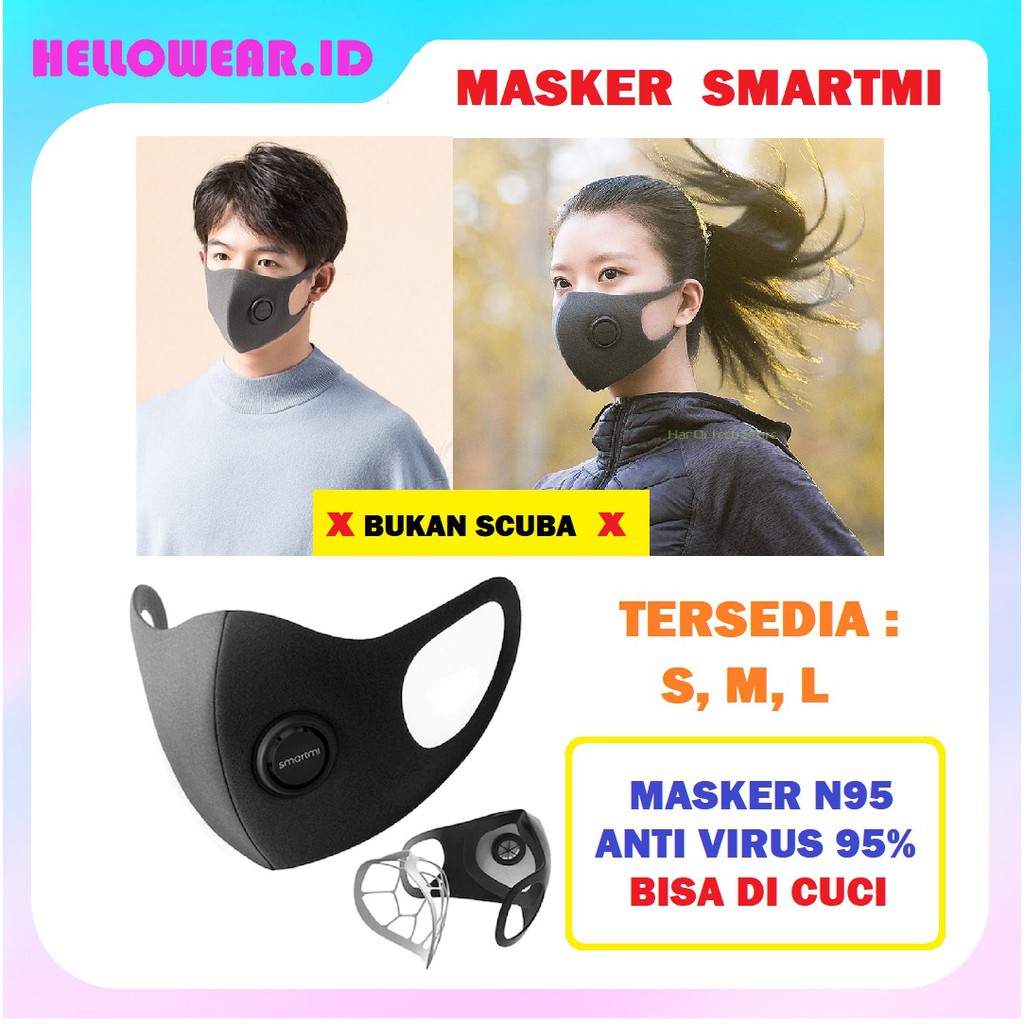 Smartmi Airpop Mask Masker Original PM2.5 Masker N95