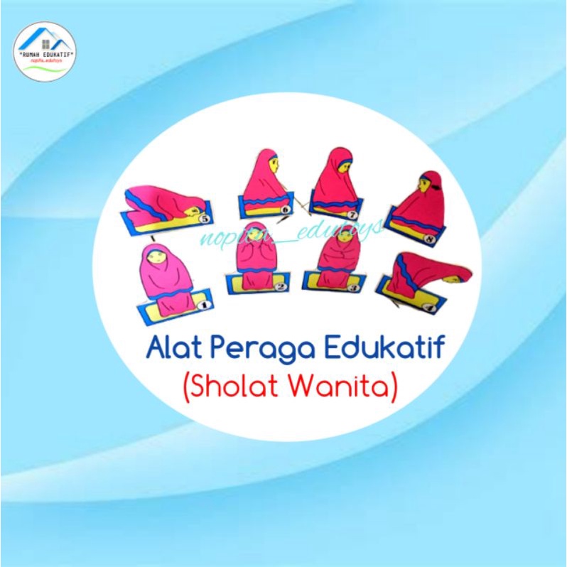 Alat Peraga Edukatif~Maket Sholat Wanita