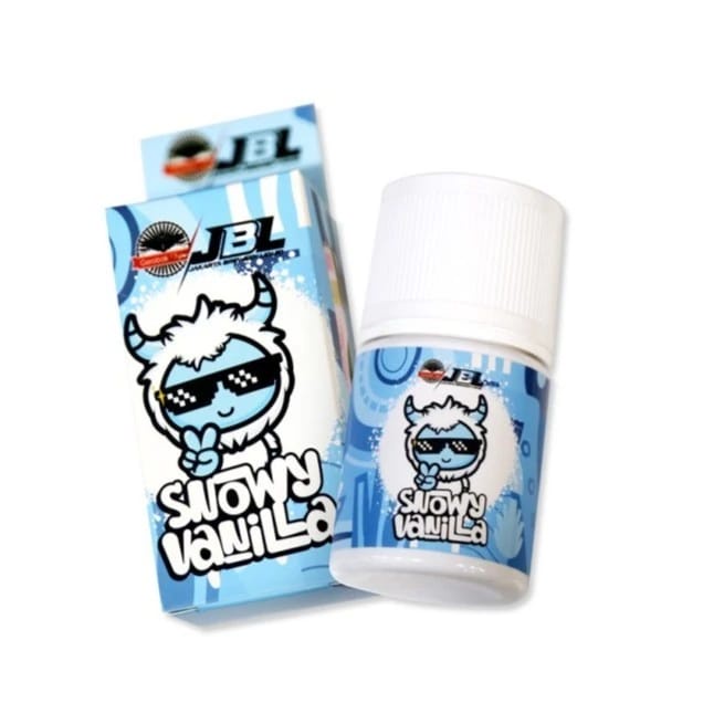 Snowy Vanilla Cream Cake 3MG 60ML By Gerobak Vapor x JBL - AUTHENTIC