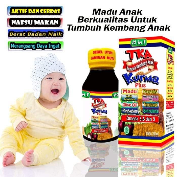 

Madu Tumbuh Kembang Anak 12In1 - Madu TKA 200 ml
