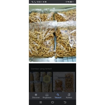

KRIPIK USUS AYAM krispy GURIH PEDAS RENYAH BUMBU PEDAS DAUN JERUK