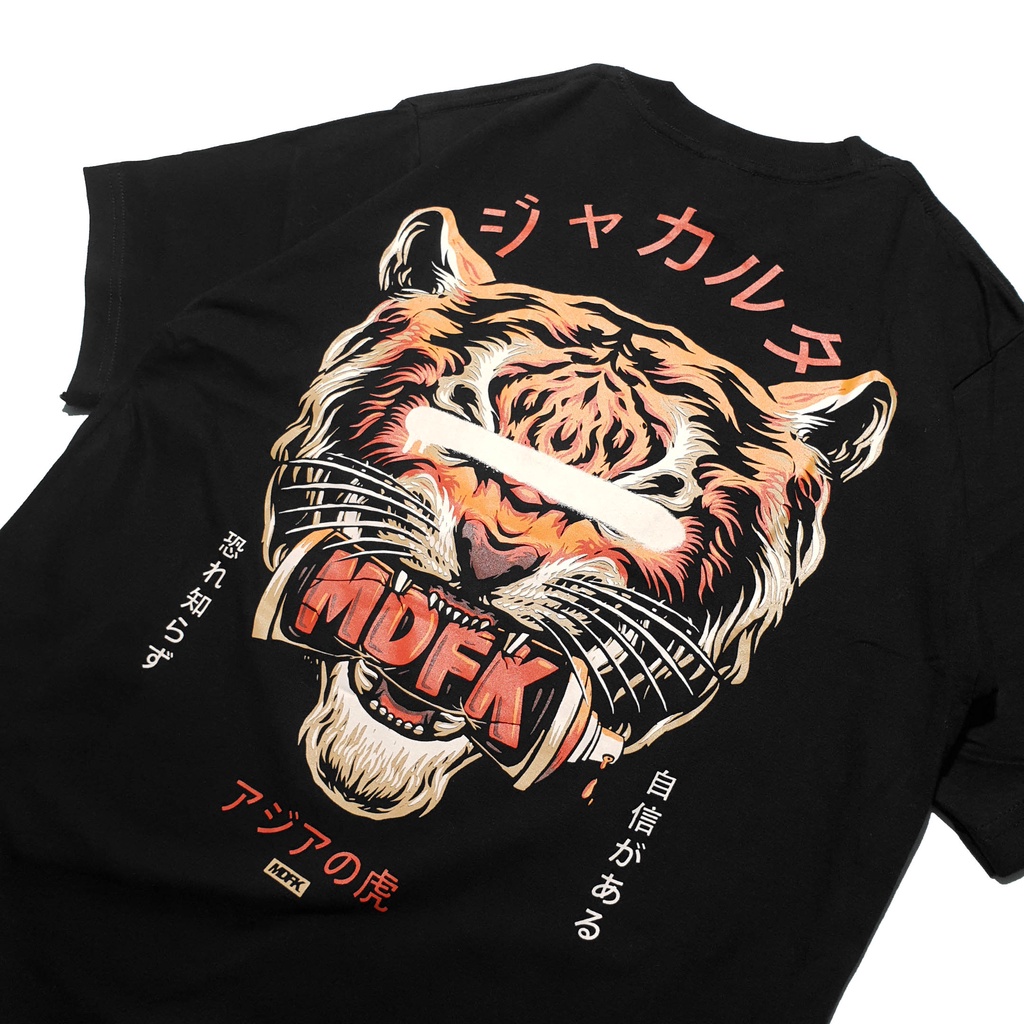 MDFK ASIAN TIGER JAPAN STYLE T SHIRT OVERSIZE