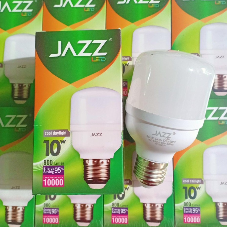 Bohlam Lampu Led JAZZ 10Watt Cool Daylight 10 Watt