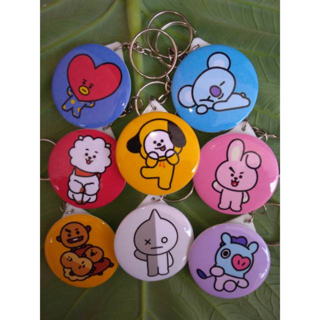 Jual Gantungan Kunci Bt21 Shopee Indonesia