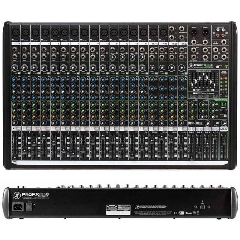 Mackie Pro FX22 V3 / Mackie Pro FX 22 V3 Mixer Mackie Pro FX22V3 Original