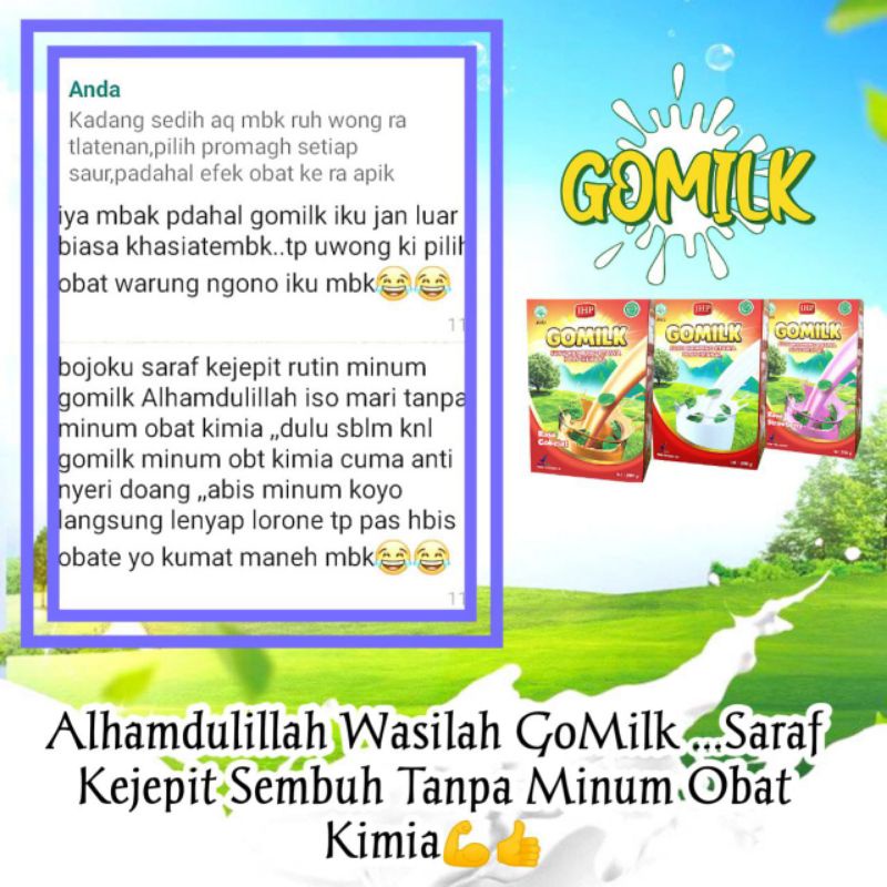 

Gomilk Etawa Susu kambing plus Herbal
