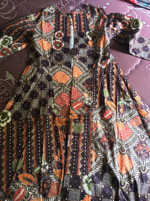 Cardigan Batik Wanita Etnik Lengan Panjang Outer Batik Big Size- Ng140