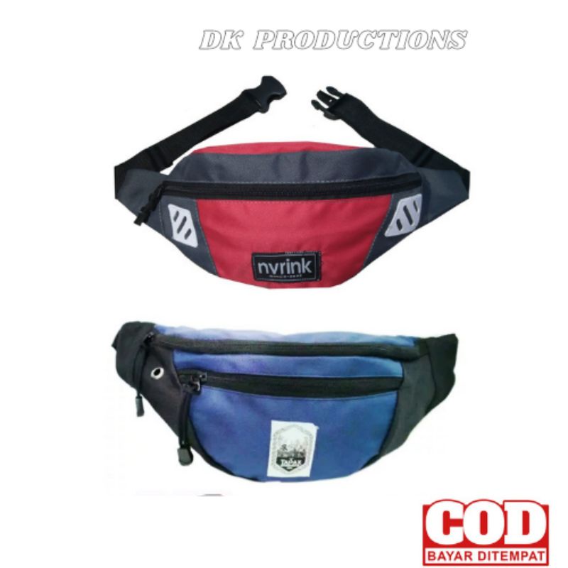 Waistbag Pria Tas Pinggang Pria Tas Dada Pria  Tas Selempang  pria Tas Slempang Pria 015