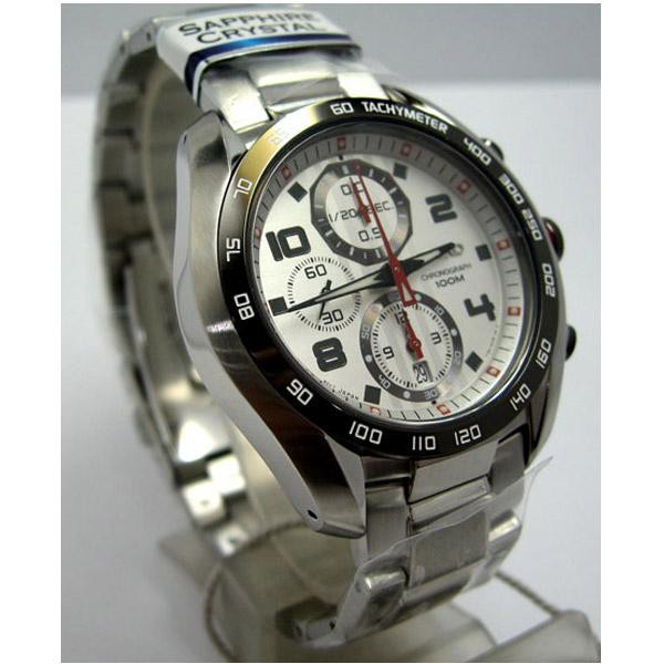 Seiko Criteria SNDD33P1 Chronograph White Dial | Jam Pria SNDD33