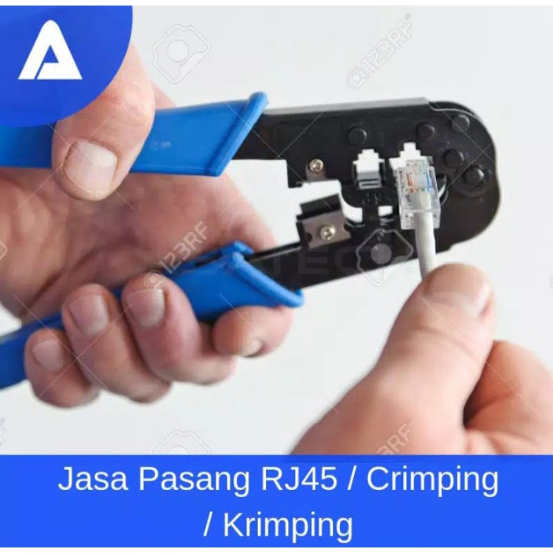 JASA PASANG RJ45 BERIKUT RJ45/PLUG