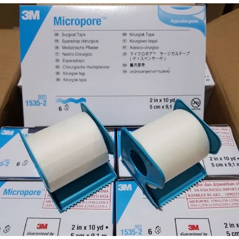 plester micropore 3M 1 box