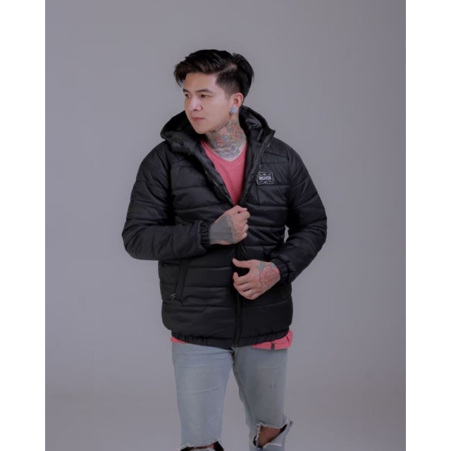 Puffer Jacket Gelembung Pria Wanita Parasut Musim Dingin Gunung Unisex Original Korean Style Inner Dacron Silicon Outdoor Hoddie Casual Bulang Dakron Pufer Mantel Terbaru