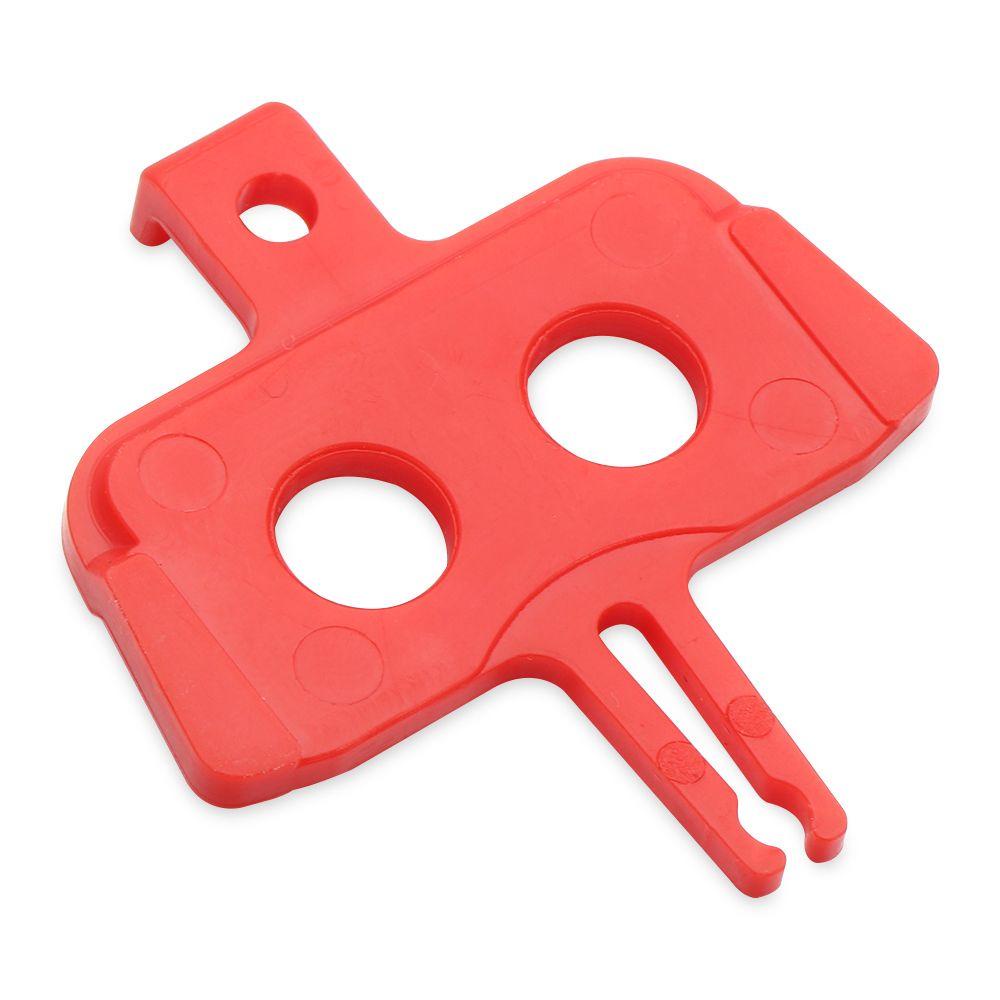 Nanas 1/5pcs Bantalan Rem Bagian Sepeda MTB Merah Plastik Spacer Instert