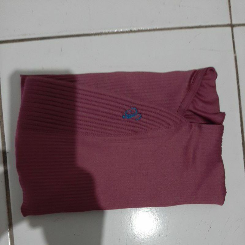 BERGO PLISKET KERUT/JILBAB INSTAN(PK).-Dusty pink