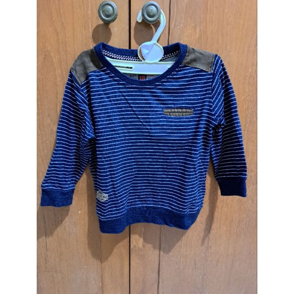 [PRELOVED] Baju Atasan Anak laki-laki cowok murah Osella Jeans lengan panjang umur 2 tahun