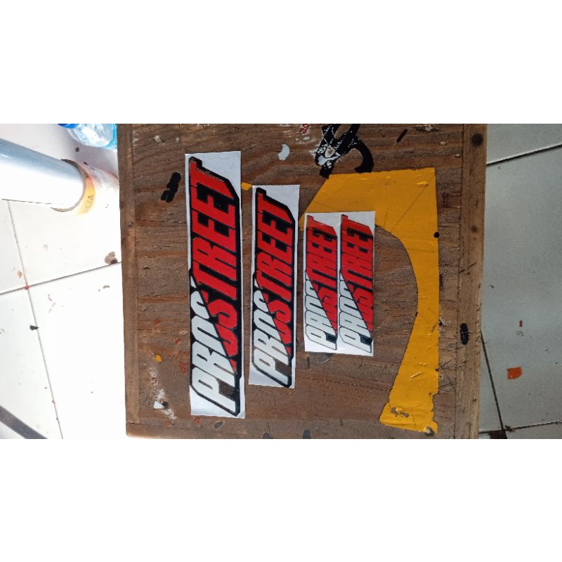 stiker cutting PROSTREET