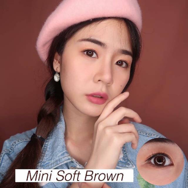 

Softlens Mini Soft Brown Kitty Kawaii