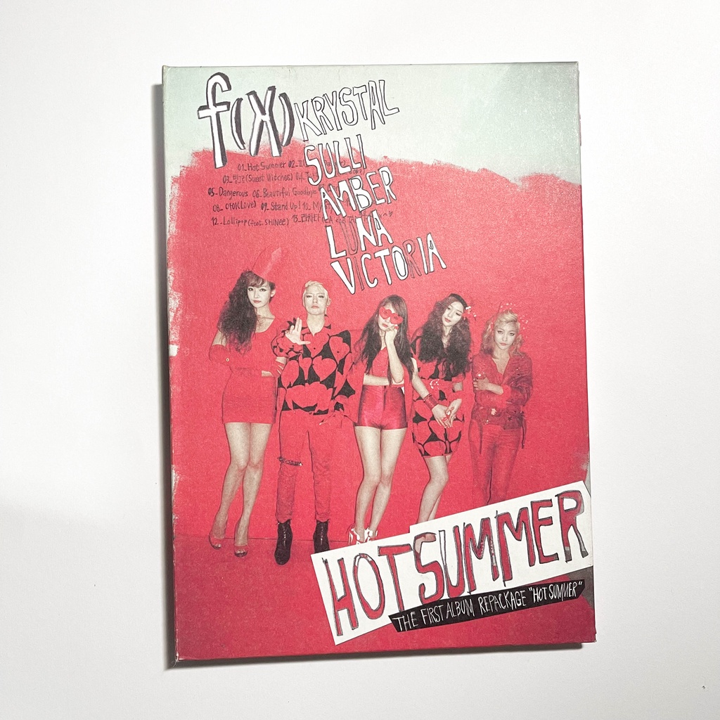 f(x) Hot Summer Album Cd Kpop unsealed